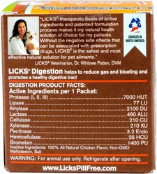 Licks Pill-Free DIGESTION Dog Supplement, 10 count slide 2 of 2