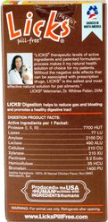 Licks Pill-Free DIGESTION Dog Supplement, 30 count slide 2 of 2