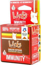 Licks Pill-Free IMMUNITY Cat Supplement, 10 count