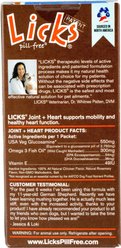 Licks Pill-Free JOINT + HEART Mobility Support Dog Supplement, 30 count slide 2 of 2
