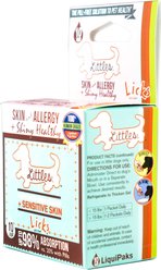 Licks Pill-Free Littles SKIN & ALLERGY Dog Supplement, 10 count