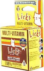 Licks Pill-Free MULTI-VITAMIN Cat Supplement, 10 count