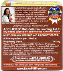 Licks Pill-Free MULTI-VITAMIN Dog Supplement, 10 count slide 2 of 2