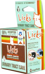 Licks Pill-Free URINARY TRACT CARE Cat Supplement, 10 count