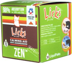 Licks Pill-Free ZEN Calming Cat Supplement, 30 count