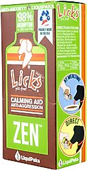 Licks Pill-Free ZEN Calming Roasted Chicken Flavor Dog Supplement, 5 count slide 1 of 2
