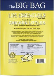 Life Essentials Freeze-Dried Chicken Littles Dog & Cat Treats, 16-oz bag slide 2 of 5