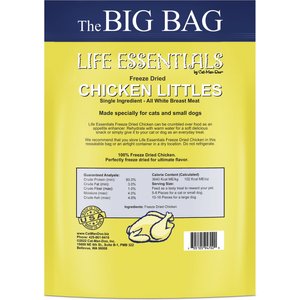 Life Essentials Freeze-Dried Chicken Littles Dog & Cat Treats, 16-oz bag