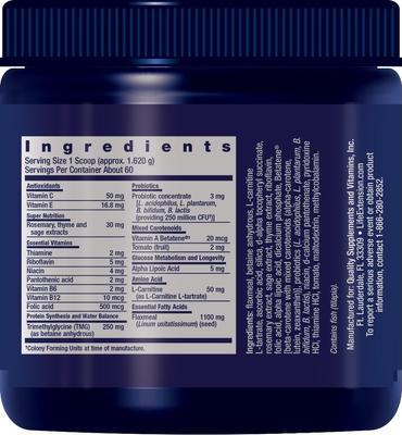 Show full view: Life Extension Dog Mix Powder Supplement for Dogs, 3.52-oz bottle slide 3 of 3