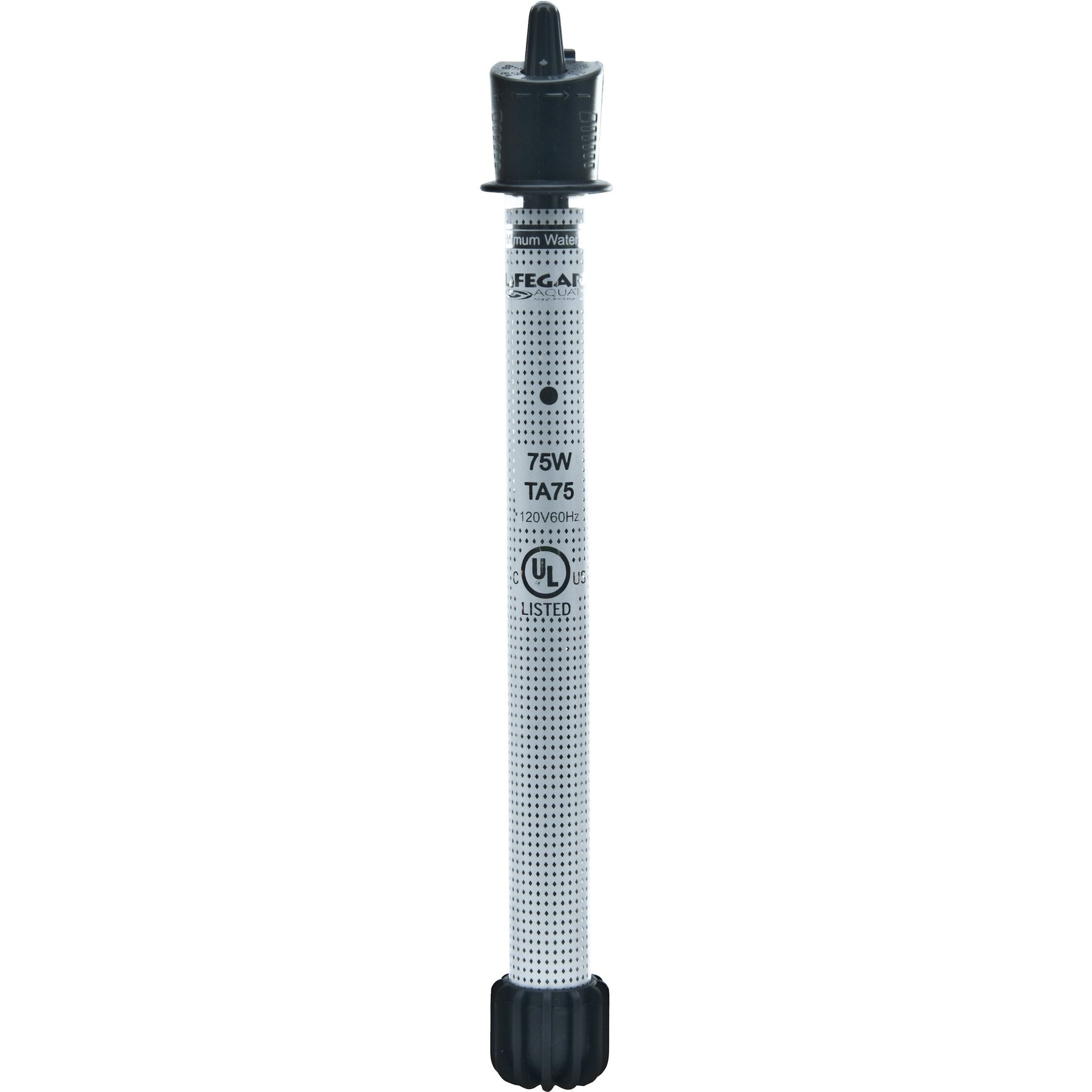 Lifegard Adjustable Quartz Glass Heater Electronic Control, 75 watt