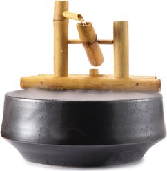 Lifegard Bamboo Fish Aquarium Rocking Fountain & Quiet One Pump, Large slide 2 of 3