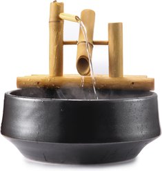 Lifegard Bamboo Fish Aquarium Rocking Fountain & Quiet One Pump, Small slide 2 of 3