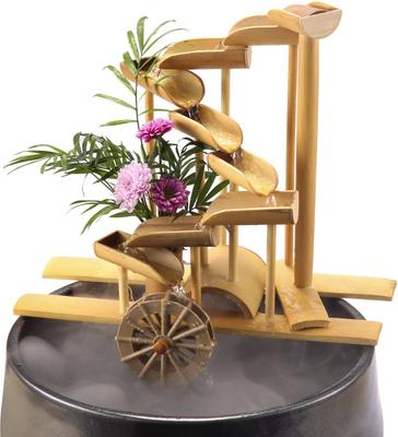 Show full view: Lifegard Bamboo Money Fish Aquarium Fountain & Plant Holder slide 2 of 7