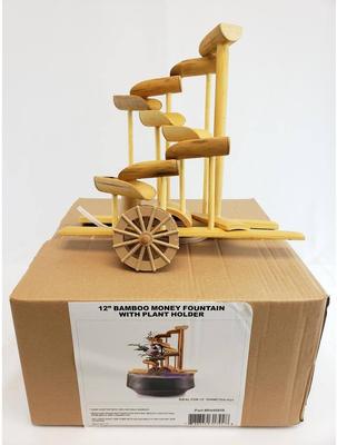 Show full view: Lifegard Bamboo Money Fish Aquarium Fountain & Plant Holder slide 4 of 7