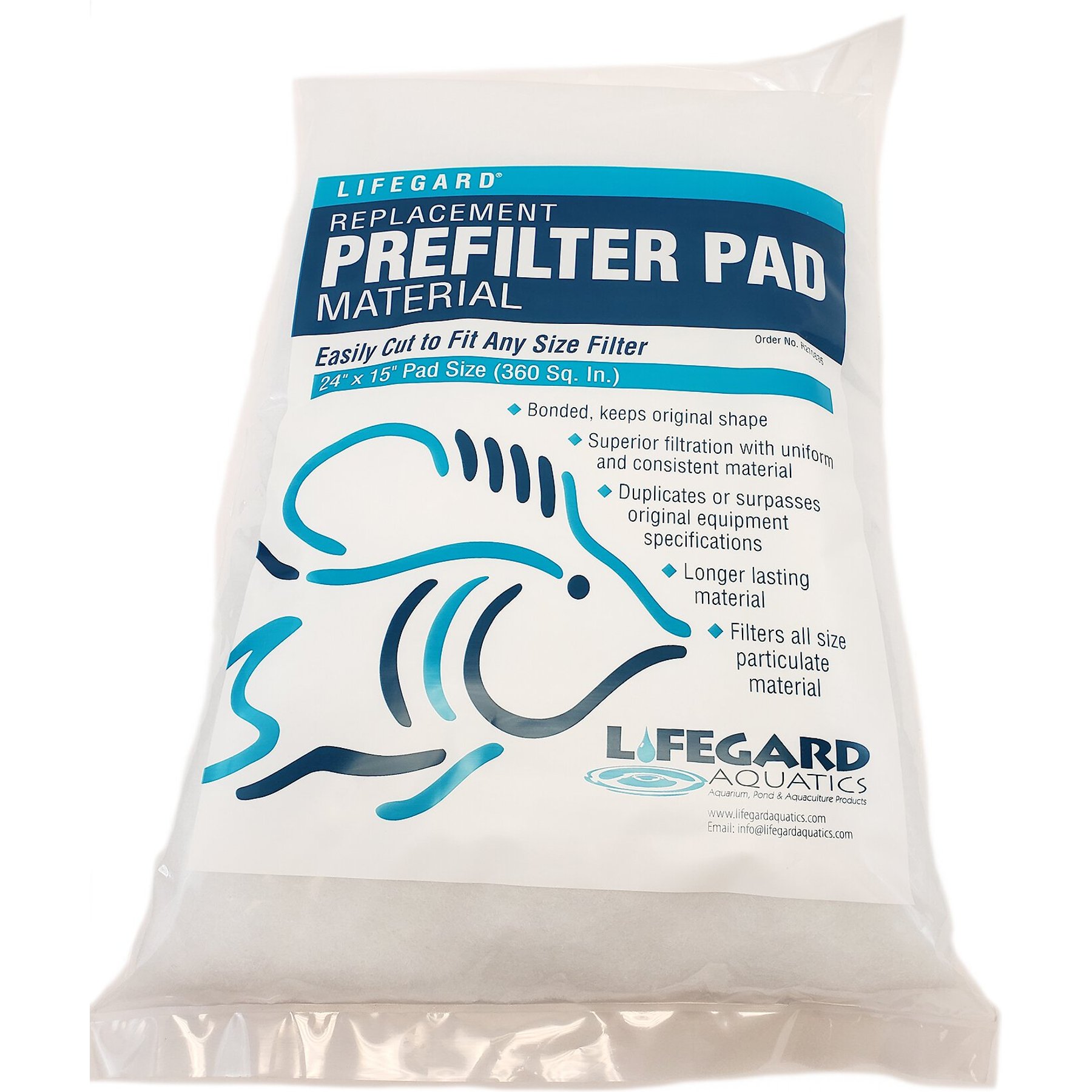 Lifegard Bonded Aquarium Pad Prefilter
