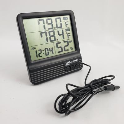 Show full view: Lifegard Digital Thermometer & Hygrometer, Black slide 2 of 6