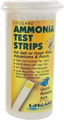 Lifegard Fish Pond Ammonia Test Strips, 25 count