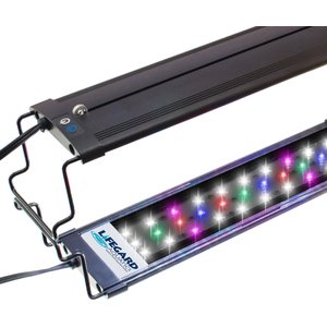 Lifegard Full Spectrum Led Aquarium Light, Black, 10-in