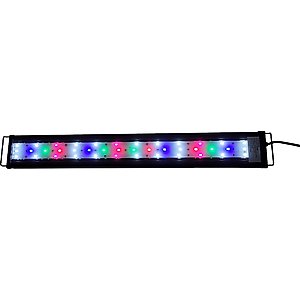 Lifegard Full Spectrum Led Aquarium Light, Black, 24-in