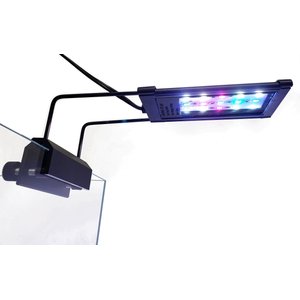 Lifegard Full Spectrum Led Light with Mounting Bracket, Black, 5-in