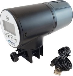 Lifegard Intellifeed Aquarium Fish Feeder, Black