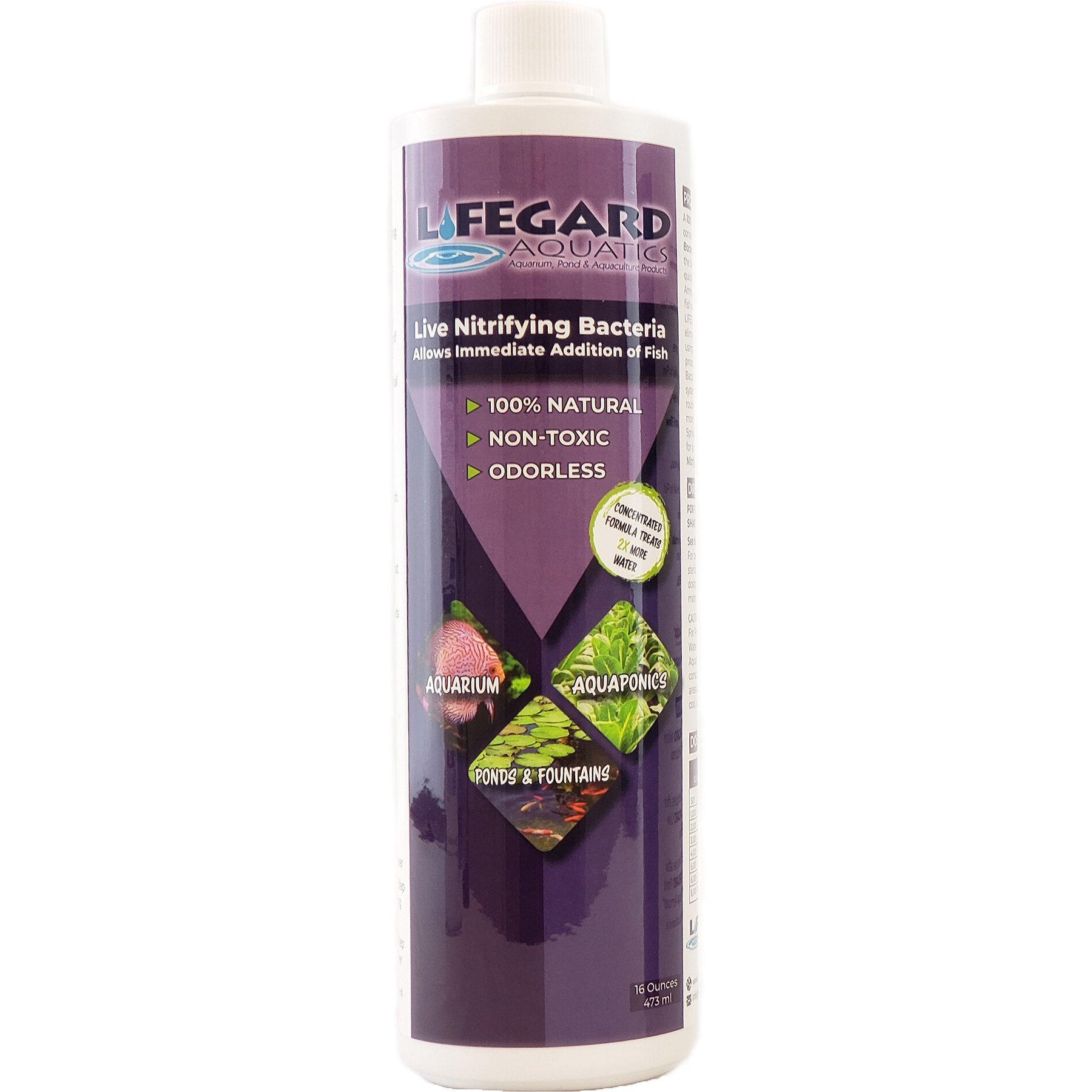 Lifegard Live Nitrifying Fish Pond Bacteria, 16-fl oz bottle