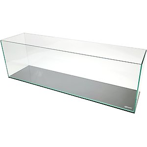 Lifegard Long Clear Glass Bookshelf Aquarium, 8-mm, 22-gal