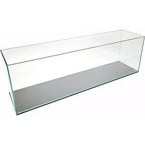 Lifegard Long Clear Glass Bookshelf Aquarium, 8-mm, 22-gal