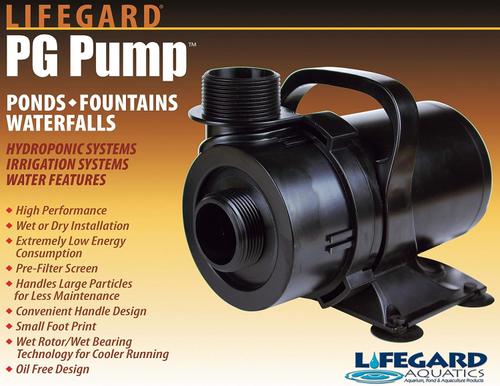 Show full view: Lifegard PG 2700 115V Fish Pond Pump slide 8 of 9
