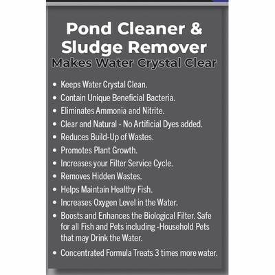 Show full view: Lifegard Pond Cleaner & Sludge Remover Pond Treatment, 32-fl oz bottle slide 7 of 7