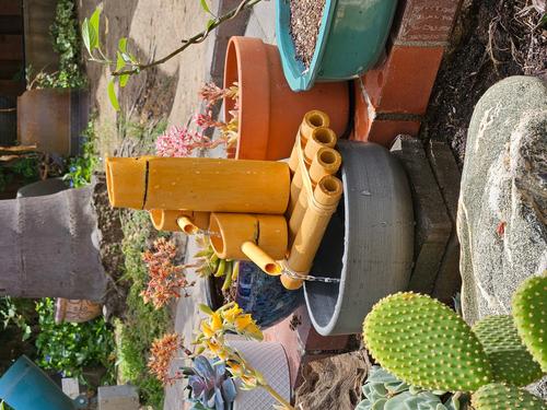 Show full view: Lifegard Quiet One 100 Pump Bamboo 3-Tier Fountain, Charcoal Grey Pot, 8-in base slide 3 of 4