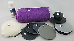 Lifegard Basic Scratch Removal Kit for acrylic aquariums, Black