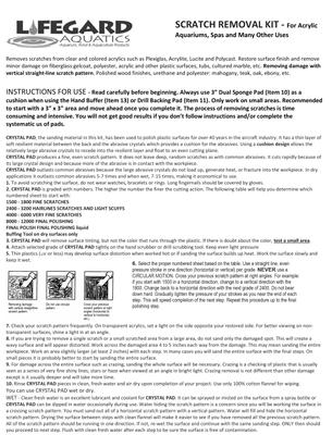 Show full view: Lifegard Basic Scratch Removal Kit for acrylic aquariums, Black slide 8 of 9