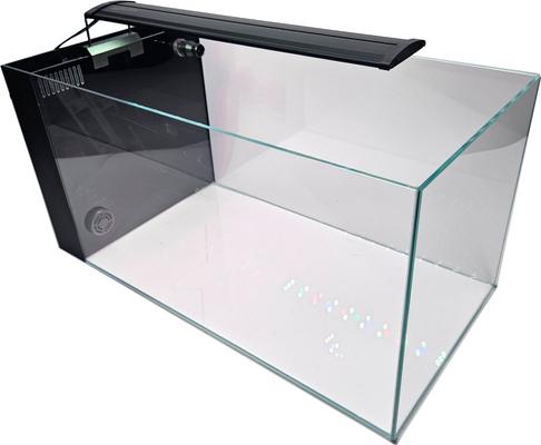 Show full view: Lifegard CRYSTAL Peninsula Beveled Edge Low Iron Aquarium with Built in Side Filter, 6-mm,14-gal slide 2 of 9