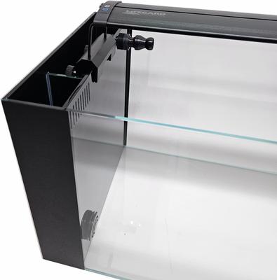 Show full view: Lifegard CRYSTAL Peninsula Beveled Edge Low Iron Aquarium with Built in Side Filter, 6-mm,14-gal slide 6 of 9