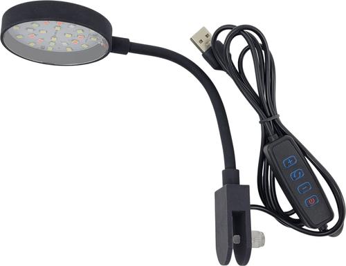 Show full view: Lifegard Full Spectrum 2.5-in Clip-on USB LED Light, Black, 5-gal
 slide 4 of 9