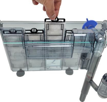 Show full view: Lifegard HOF-40 Quadruple Slim Design Hang-On-Filter, 40-gal slide 2 of 9