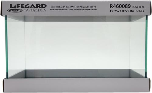 Show full view: Lifegard Long Clear Glass Bookshelf Aquarium, 5-mm, 5-gal slide 7 of 10