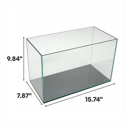 Show full view: Lifegard Long Clear Glass Bookshelf Aquarium, 5-mm, 5-gal slide 2 of 10