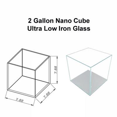 Show full view: Lifegard Nana Cube Low Iron Ultra Clear Glass Tank with HOF-1 Hang On Filter, 5-mm, 2-gal slide 9 of 9