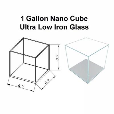Show full view: Lifegard Nano Cube Low Iron Ultra Clear Glass Tank, 5-mm, 1-gal slide 9 of 10