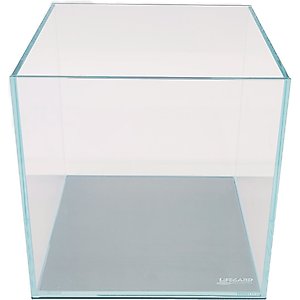 Lifegard Nano Cube Low Iron Ultra Clear Glass Tank, 5-mm, 3-gal