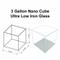 Show in main carousel: Lifegard Nano Cube Low Iron Ultra Clear Glass Tank, 5-mm, 3-gal slide 9 of 10