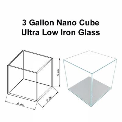 Show full view: Lifegard Nano Cube Low Iron Ultra Clear Glass Tank, 5-mm, 3-gal slide 9 of 10
