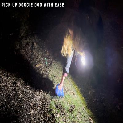 Show full view: Lightvise Universal Super Bright LED Clamp-On Leash, Collar & Harness Flashlight, Black slide 3 of 12