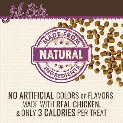 Show full view: Lil' Bitz Chicken & Liver Cat Treats, 3-oz bag, bundle of 6 slide 5 of 10