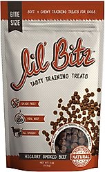Lil' Bitz Hickory Smoked Beef Training Dog Treats, 4-oz bag