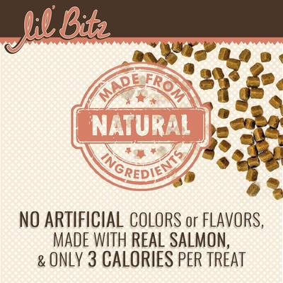 Show full view: Lil' Bitz Salmon & Liver Cat Treats, 6-oz bundle  slide 5 of 9