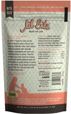 Show full view: Lil' Bitz Salmon & Liver Cat Treats, 3-oz bag slide 3 of 9