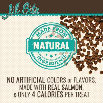 Show full view: Lil' Bitz Wild Salmon & Kelp Training Dog Treats, 4-oz bag slide 5 of 10